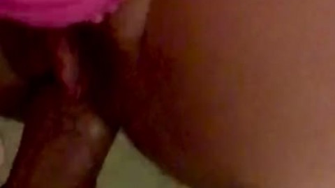 Slow Fucking my Teen Girlfriend’s Pussy while using her Vibrator Toy