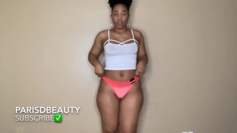 Try-On Haul Tits and Ass Tease