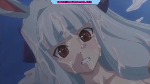Too much Cum for her - Hentai