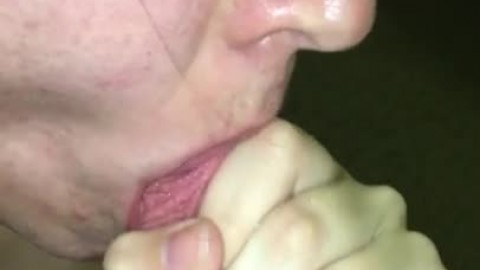 Kinky Cum down Throat