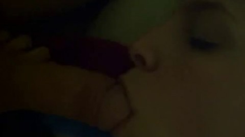 MFM: GF's Pussy Offered to Buddy while she Sucks my Cock