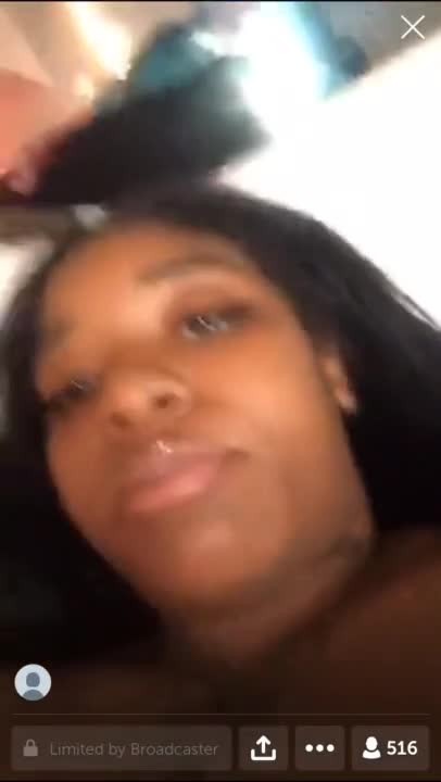 Horny Periscope Girl Caught Masturbating then Carries on