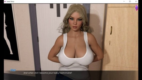 Hot Busty Blond - Lewd Story Build 3 - Hot 3d Porn Game with Busty Blonde Babe - Overview,  uploaded by edigol