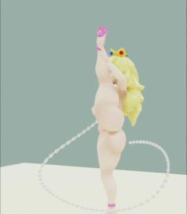 Peach Hentai Nude Figure