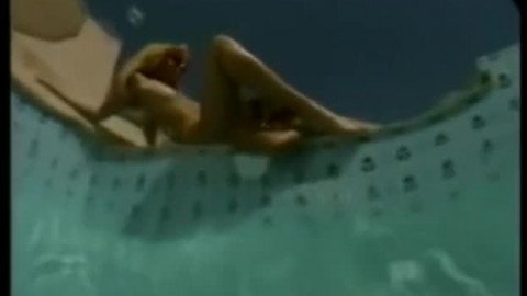 Crazy 1980s Porn Fucking by the Pool