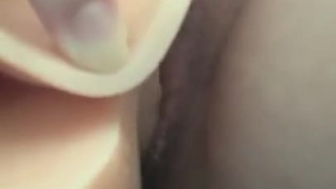 Cute Virgin Fucks Dildo