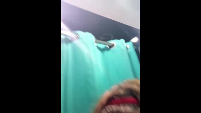 Spanish MILF Squirting in Public Changing Room!