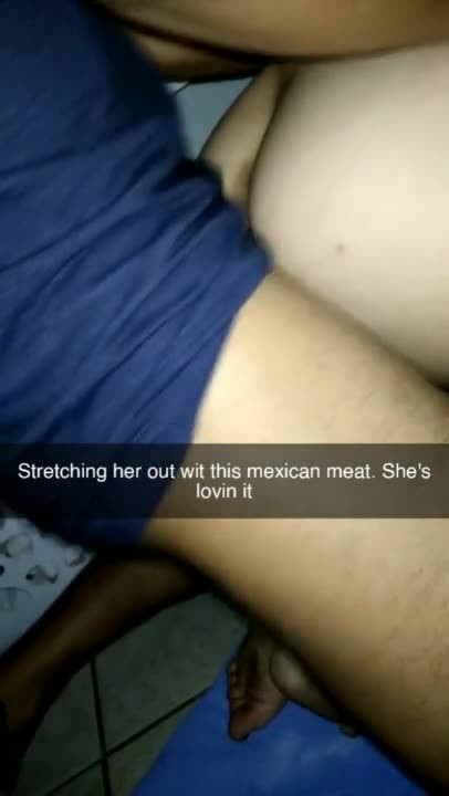 Cuck Gets Snap of White Girlfriend getting Fucked by a Mexican Cock Part 2