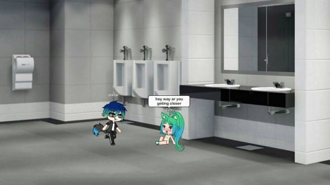 Gacha Life Sex in the Girls Bathroom with a Nard