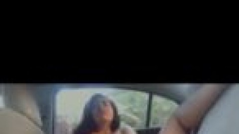 Hmong Nice Pussy Fucking herself in Car.
