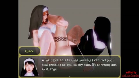 ShrunkenLife Part 3 (Nun Pussy Vore and Unbirth and Vore Ass)