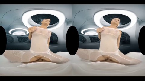 The first VR Porn in Space with Patty Michova, Vanessa Decker and Blanche