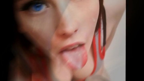 Girls with Cum in their Mouths, Tongues and Face!