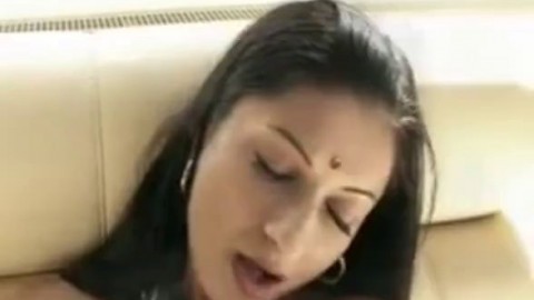 Cute Indian Babe Shoves Thick Dildo into Tiny Twat
