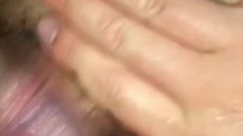 Up Close of me Fucking and Playing with her Sweet Pussy.