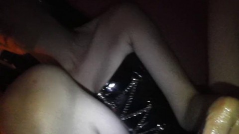 My Sexy Mistress Femdom Wife Smoking and Give me CD Handjob and Dirty Talk