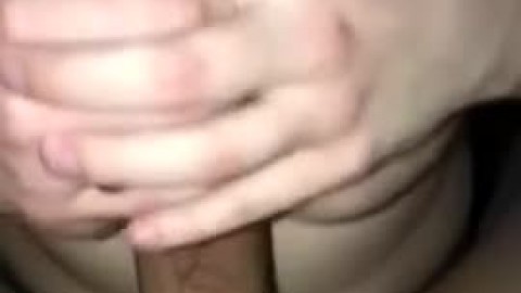 Busty Teen Titty Fucks me in the Living Room