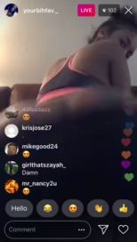 YourBihFav Twerking Naked on Live