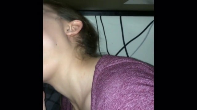 BBC Blowjob from under the Table