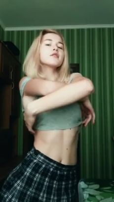 Sexy Teen Blondes Strip