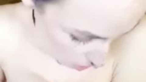 Alora Li Blowjob & Titsjob Cum on Boobs Snapchat