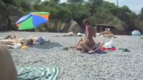 Caught Fucking at the Beach