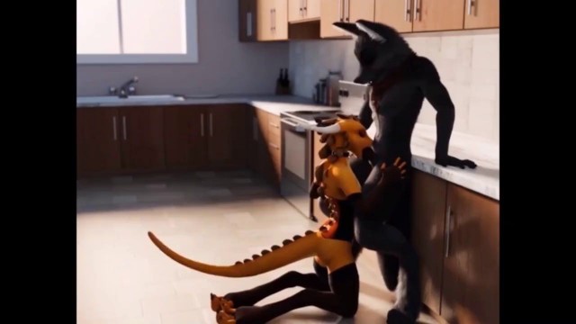 Wolf Blowjob Furry Porn - Furry Kitchen Wolf Blowjob Animation, uploaded by yorours