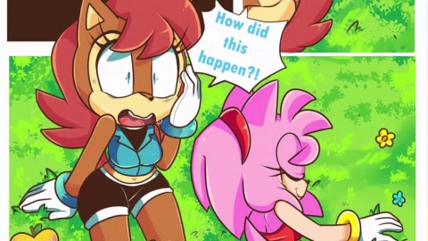 480px x 270px - Sonic Hentai Comic - Sally & Amy and the Forbidden Fruit, uploaded by  areresss