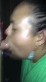 Real Gloryhole Blowjob
