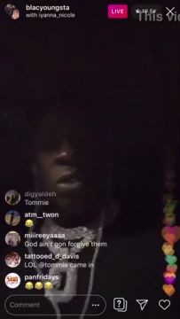 Blac Youngta have big booty naked thot twerk on live