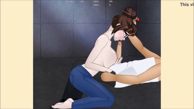 Overwatch Mei Porn/Hentai Super Deepthroat (SDT)