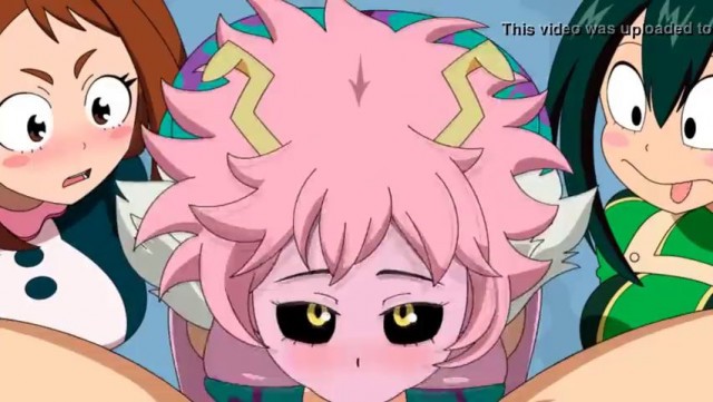 My Hero Academia Hentai: Ashido Mina Blowjob