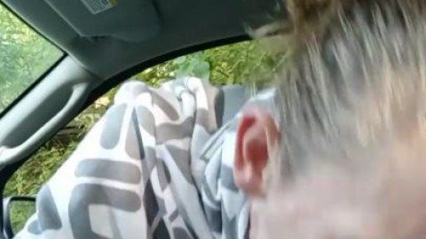 CANDICE CHARMERS GIVES A QUICK BLOWJOB FOR A WAY HOME