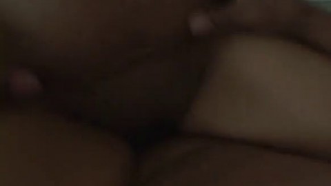 Thick ebony teen does anal outdoors