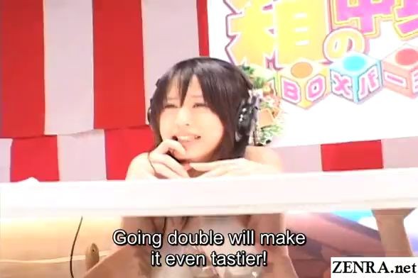 Crazy Japanese game show mini farm blowjob Subtitles