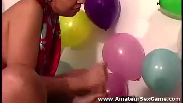 Blowjob for amateur dude at real party game