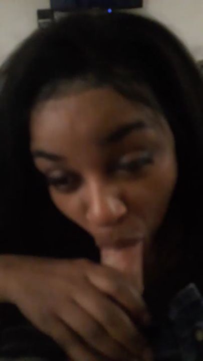 Black Girl Surprise cumshot in the Mouth!, uploaded by coorac