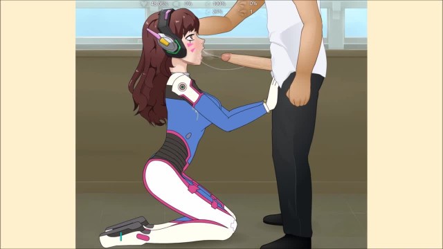 Overwatch D.Va Porn/Hentai Super Deepthroat (SDT)
