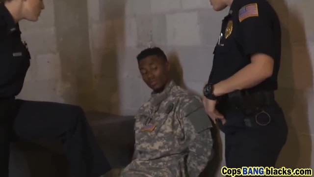 Cops Bang Black Com - Fake black soldier fucks a female cop-used-as-a-fuck-toy-hd-72p-porn-3,  uploaded by arendi