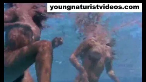 very hot nudist teens vintage movie