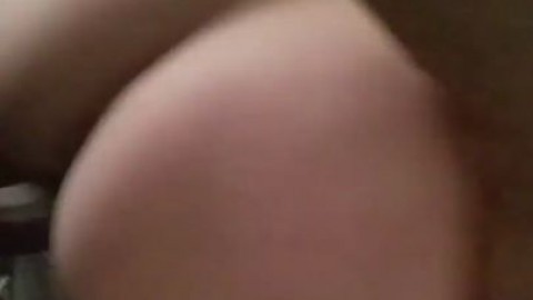 Slutty roommate wants cum on Ass