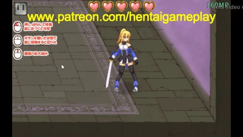 Cute girl hentai having sex with goblins men and monsters in SB Night and Elven Knight new hentai sex xxx game