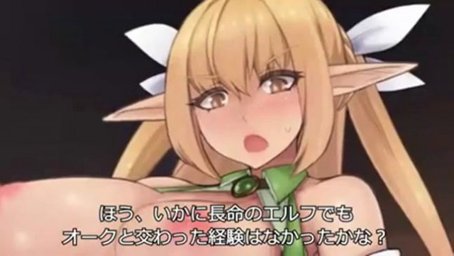 Big tit hentai beauty fucked by orc