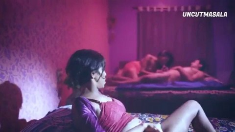 Hardcore mff Threesome sex scene with wife and sister Indian desi web series, uploaded by esofes pic