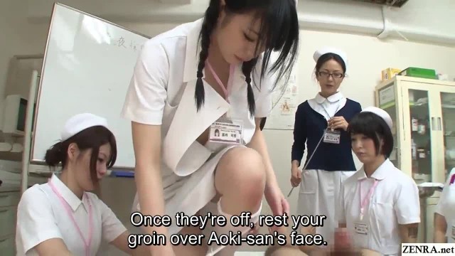 JAV Nurses CFNM Handjob Blowjob Demonstration Subtitled Uploaded By E