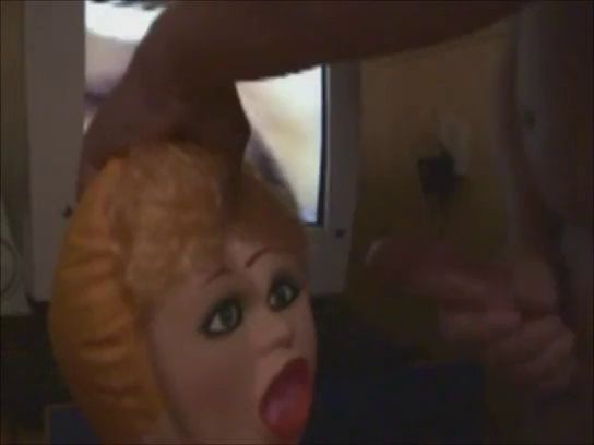 sex doll fuck wife got pain in the head