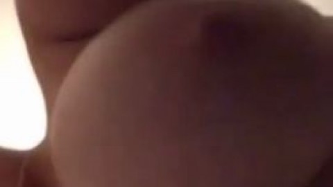 Instagram bitch in my DM's bouncing her big titties