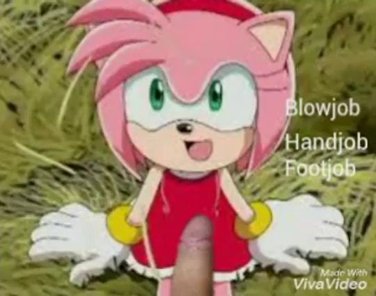 Amy Rose Dirty porn game sonic XD