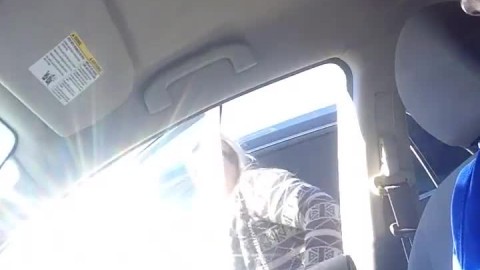Dick flashing milf in car