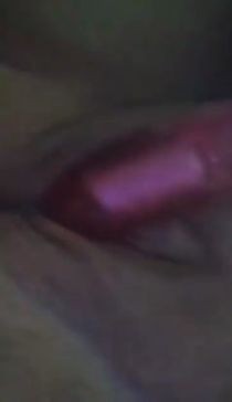 Wife Masturbating with Rabbit makes herself Cum